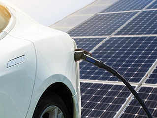 Solar Powered EV Charging Stations​